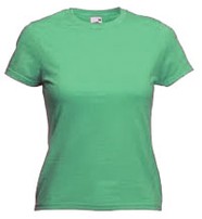 Maglietta Verde donna 2 stampe retro